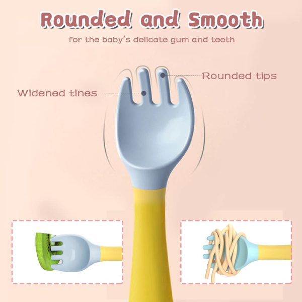 Silicone Spoon for Eat Training - Image 4