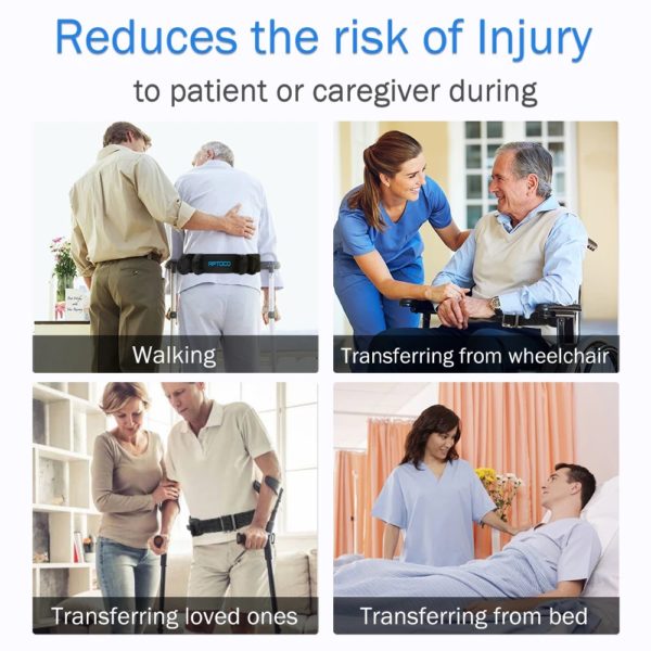 Patient Elderly Transfer & Moving Belt - Image 3