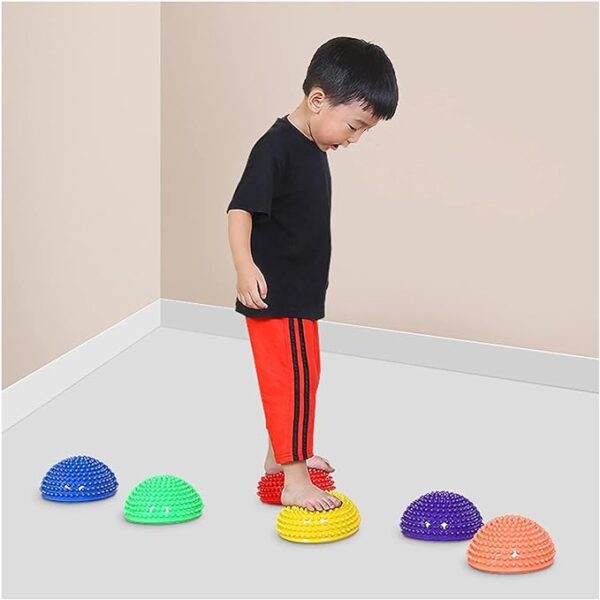 Hedgehog Balance Pod - Half Dome Stepping Stone for Gait Training
