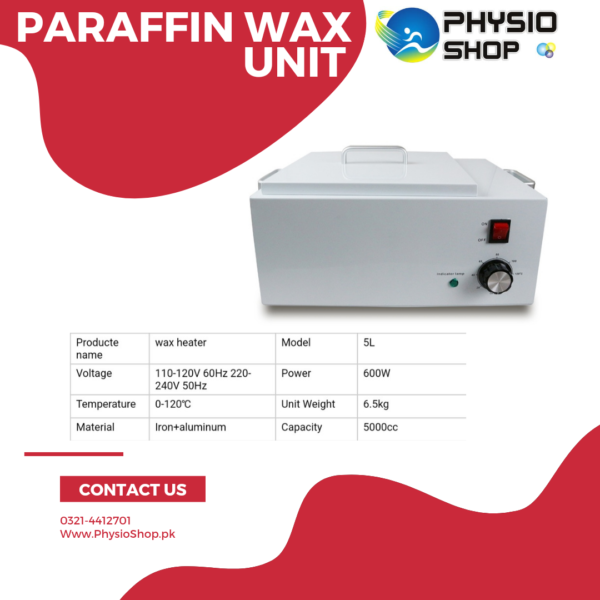 Paraffin Wax Bath Unit - 5 Liter - Image 2
