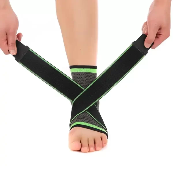 Ankle Support With Adjustable Straps