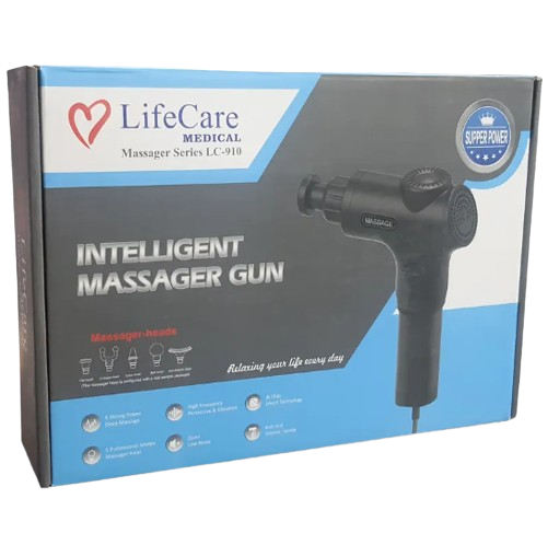 LIFECARE Intelligent Massager Gun LC-910 Super Power Body Massager
