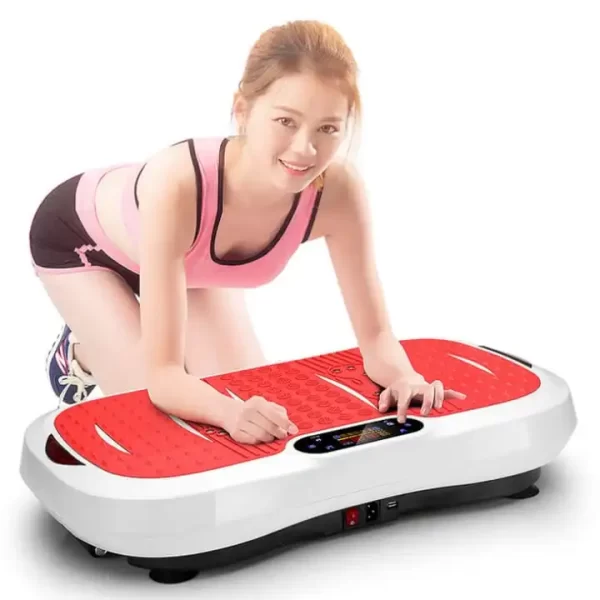 Crazyfit Vibration Plate Massager Machine for Full Body Workout at Home for Weight Loss, Fat Burn, Blood Circulation, and Pain Relief - Image 3