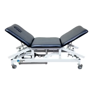 Electric Height Adjustable Mobilization Bed - Remote Controlled Examination Couch (3 Section)