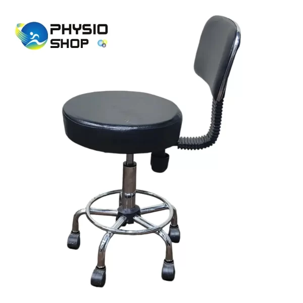 Revolving Stool With Backrest - Image 3