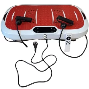 Crazyfit Vibration Plate Massager Machine for Full Body Workout at Home for Weight Loss, Fat Burn, Blood Circulation, and Pain Relief