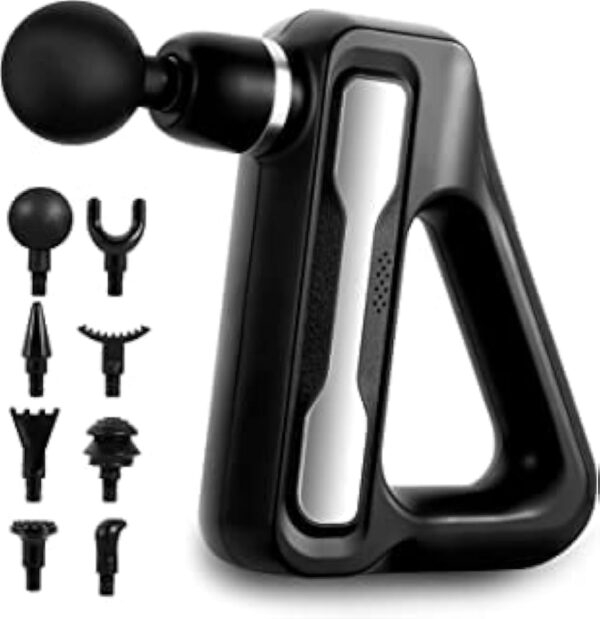 Cordless Massage Gun | Deep Tissue Percussion Body Massage Machine For Pain Relief