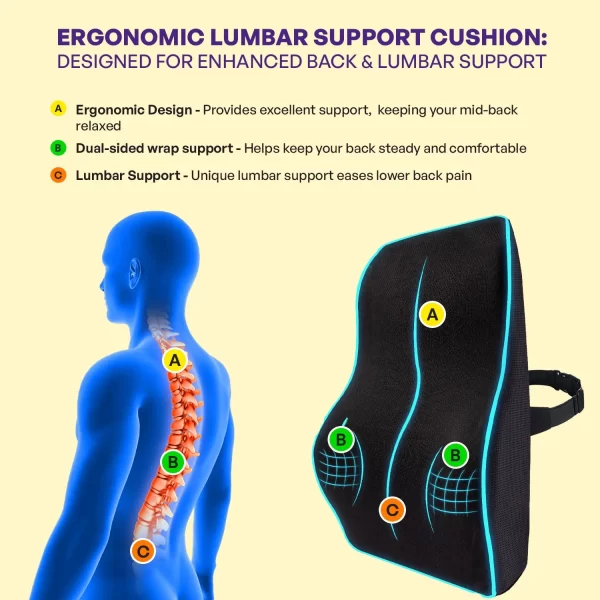 Back Support For Chair & Car Seat - Image 5
