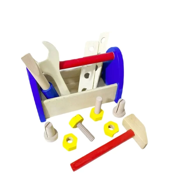 Carpenter Wooden Tool Box - Image 2