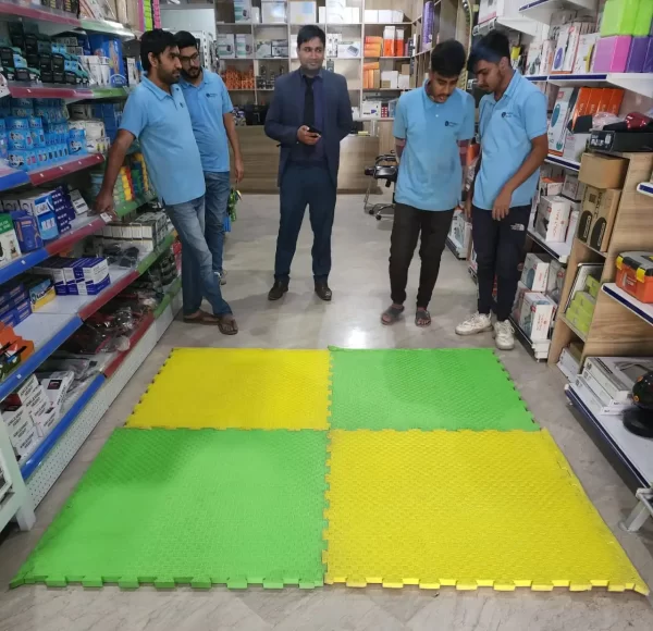 Judo Floor Interlocking Mat Set of 4