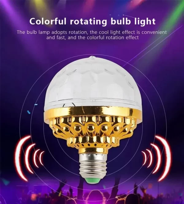 Sensory Light - Colourful Rotating Light Lamp - Image 2