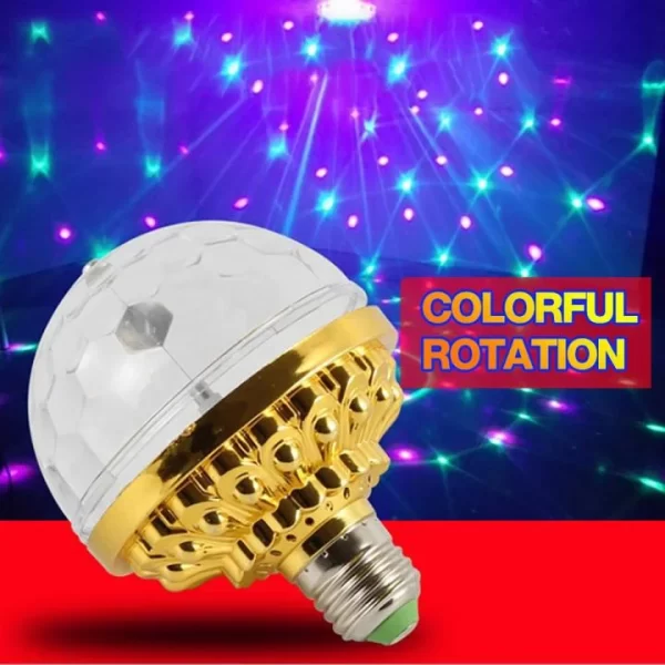 Sensory Light - Colourful Rotating Light Lamp - Image 3
