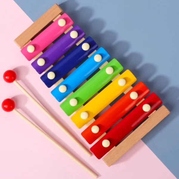 Wooden Xylophone - Sonsory Toy for Autistic Child - Image 3