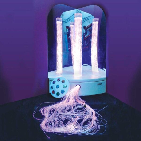 Sensory Bubble Tube & Fibre Optic with Corner Sofa Plateform - Image 4