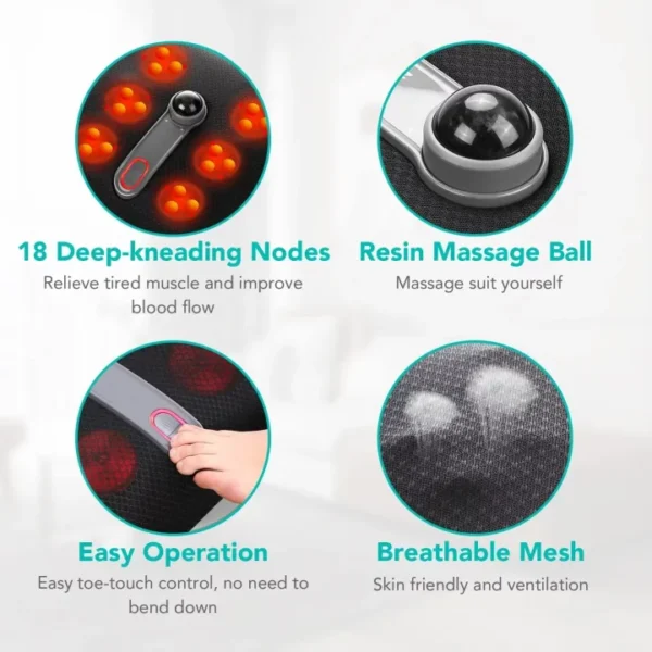 Foot Massager with Kneading & Heat - Image 4