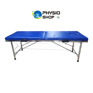 Portable folding Treatment Couch - Stainless Steel