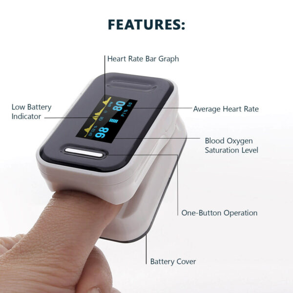 Fingertip Pulse Oximeter - Lifecare - Image 3