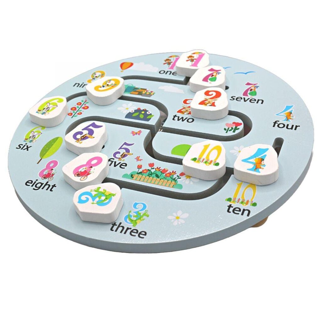 Wooden Fruit Maze Toy