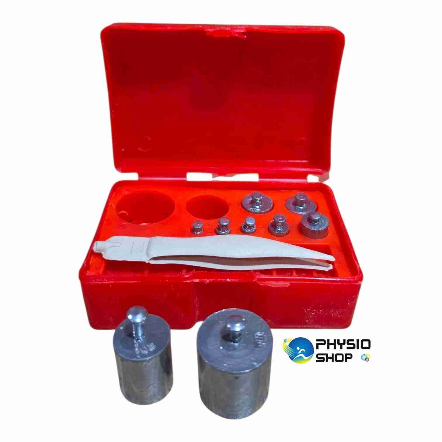 17-piece gram calibration weight set for digital scales and weighing balances